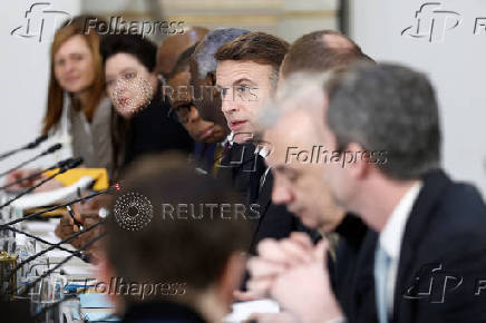 Submission of the report of the Cameroon memorial commission at the Elysee Palace in Paris