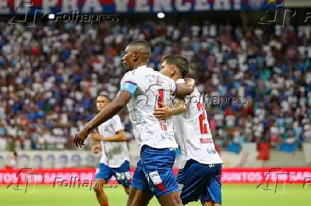 BAHIA, BA, 23.01.2025-COPA NORDESTE-BAHIA (BA) X SAMPAIO CORREA (MA)