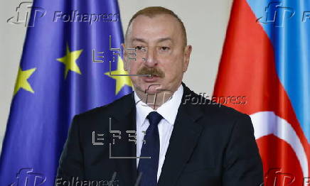 Azerbaijan's President Ilham Aliyev visits Berlin