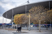 Security ahead of UEFA Nations League game between France and Israel