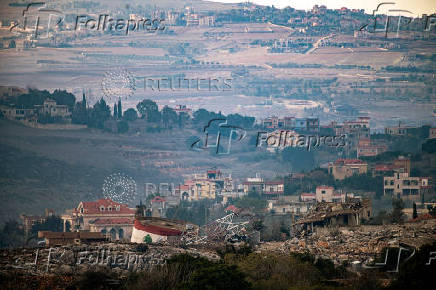 Aftermath of ceasefire between Israel and Iran-backed group Hezbollah, in Meiss El Jabal