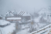 Las nevadas se reducen al Pirineo leridano en el inicio de una semana de fro en Catalua