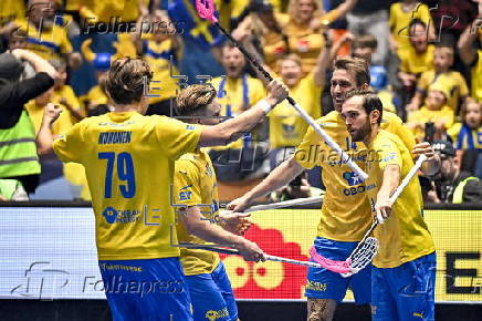 Men's World Floorball Championships final Sweden vs Finland