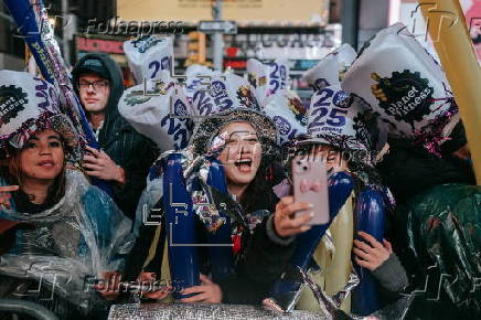 New York Times Square New Years Eve Celebration