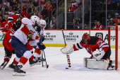 NHL: Florida Panthers at New Jersey Devils