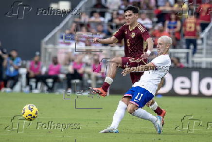 Soccer US Menfs National team vs Venezuela