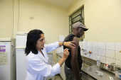 Movimentao em AMA para vacinao contra febre amarela