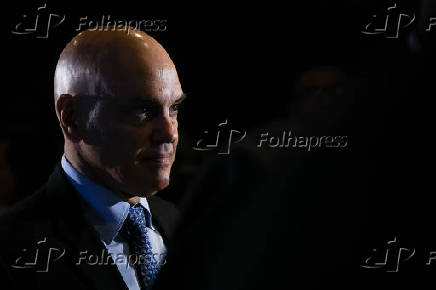 O ministro Alexandre de Moraes, do Supremo Tribunal Federal em evento