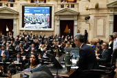 El Congreso argentino comienza el debate de la modificada 'ley mnibus'