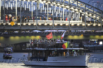 OLIMPIADAS DE PARIS - FESTA DE ABERTURA