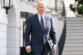 U.S. President Biden departs from the White House