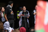 Pro-Palestine rally in Melbourne