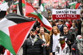 Pro-Palestine rally in Melbourne