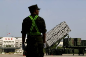 Taiwanese President Lai visits military camp in Taoyuan