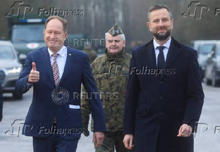 Patriot air-defence system in Poland reaches its initial operational readiness at the military base in Sochaczew