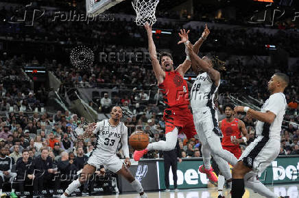 NBA: Portland Trail Blazers at San Antonio Spurs