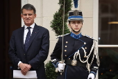 Handover ceremonies after government reshuffle in France