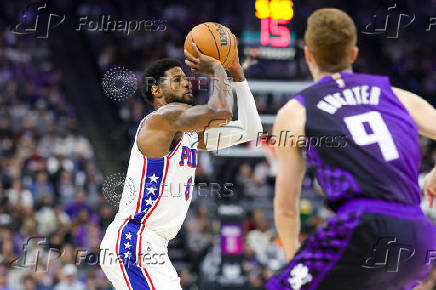 NBA: Philadelphia 76ers at Sacramento Kings