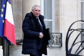 Weekly cabinet meeting at the Elysee Palace in Paris