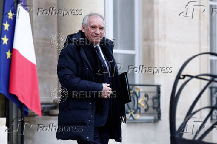 Weekly cabinet meeting at the Elysee Palace in Paris