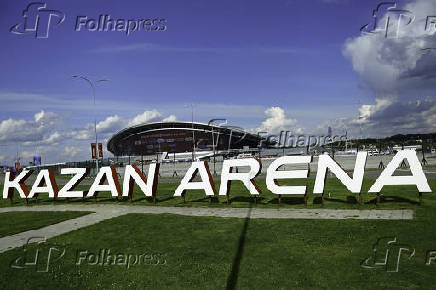 Viso geral da Arena Kazan