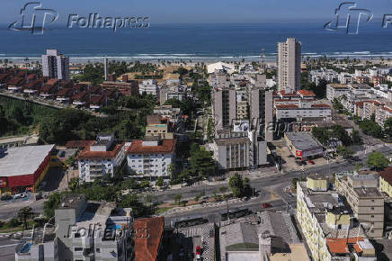 Casas de veraneio na Praia da Enseada