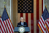 U.S. House Speaker Johnson and Congressional leaders host a Congressional Gold Medal Ceremony for Kabul fallen servicemembers