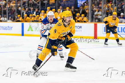 NHL: Edmonton Oilers at Nashville Predators