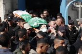 Funeral of Palestinians killed in Israeli operation in Jenin