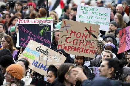 Rally in Brussels ahead of International Day for the Elimination of Violence against Women