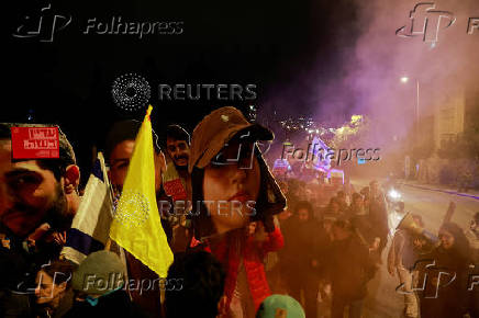 Protest march in support of the hostages kidnapped during the deadly October 7, 2023 attack by Hamas, in Jerusalem