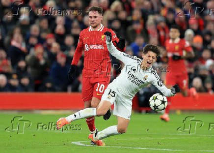 Champions League 2024/2025 - Liverpool vs Real Madrid