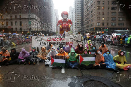 98th Macy's Thanksgiving Day Parade in New York City