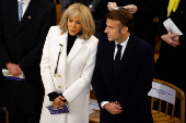 First mass in the restored Paris Notre-Dame Cathedral, five and a half years after a devastating fire