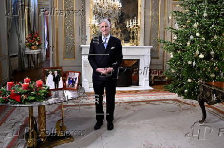 King Philippe of Belgium holds Christmas address to the nation