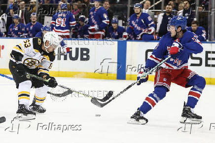 NHL: Boston Bruins at New York Rangers