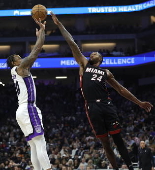 NBA - Miami Heat at Sacramento Kings