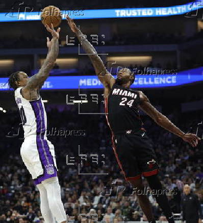 NBA - Miami Heat at Sacramento Kings