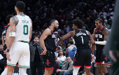 NBA: Houston Rockets at Boston Celtics