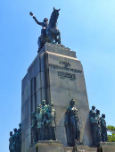 Monumento de Marechal Deodoro da Fonseca na praa Paris