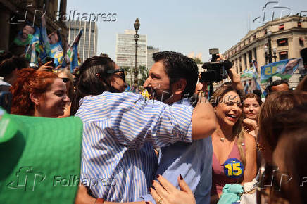 Ricardo Nunes encontro com mulheres no centro SP