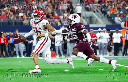 NCAA Football: Arkansas at Texas A&M