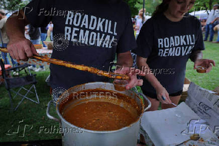 The Autumn Harvest Festival and Roadkill Cook-off takes place in Marlinton