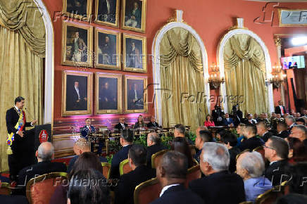 Nicolas Maduro is sworn in for his third term as Venezuela's President, in Caracas