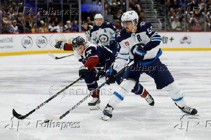 NHL: Winnipeg Jets at Colorado Avalanche