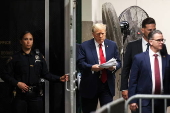 Former US President Trump's hush money criminal trial continues in New York City