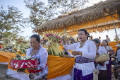 Balinese water purification ceremony on the sidelines of World Water Forum