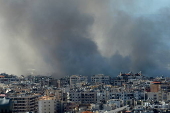 Israeli military strikes hit Beirut's southern suburb of Dahieh