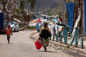 Aftermath of Cyclone Chido in Mayotte