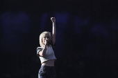 Paramore performs on opening night of Taylor Swift's concert